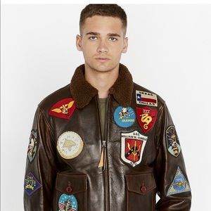 Coats | Avirex G Top Gun Leather Jacket 